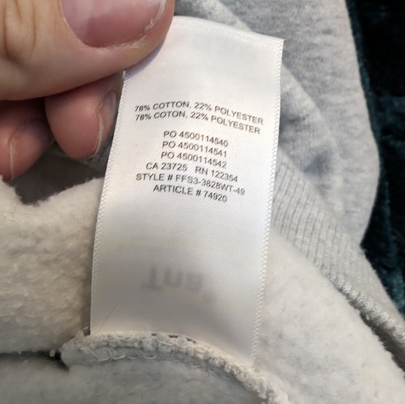 TNA Light Grey Hoodie - Size XS - Picture 7 of 7